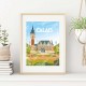 Affiche Calais - "La Mairie"