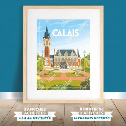 Affiche Calais - "La Mairie"