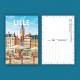 Lille - "Détente sur la Grand'Place" Postcard  / 10x15cm