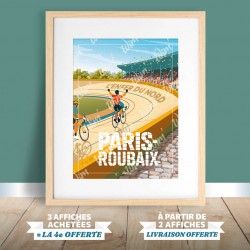 Affiche Paris-Roubaix - " L'Enfer du Nord "