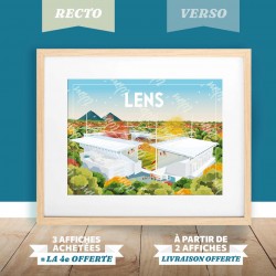 Lens - "Le stade" Poster