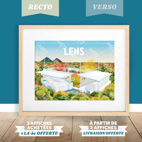 Lens - "Le stade" Poster