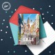 Lille - "Balade dans le Vieux-Lille" Postcard  / 10x15cm