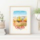 Affiche Calais - "Glaces"