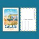 Carte Postale Calais - "Glaces"  /  10x15cm