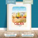 Affiche Calais - "Glaces"