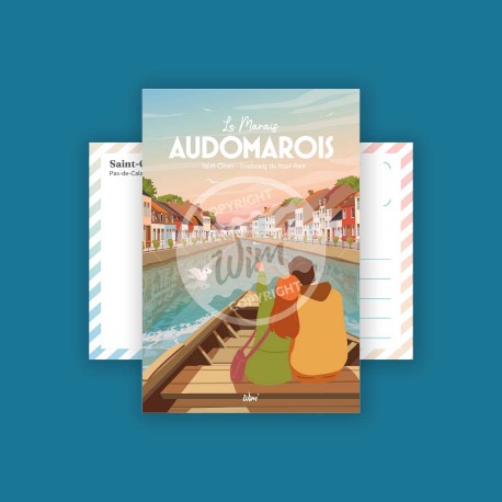 Saint-Omer - "Faubourg du Haut-Pont" / 10x15cm