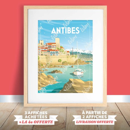 Antibes Poster
