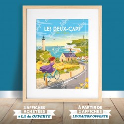 Côte d'Opale - " Les Deux-Caps" Poster