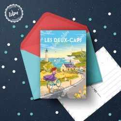 Côte d'Opale - Les Deux-Caps Postcard  / 10x15cm
