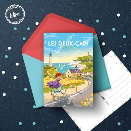 Carte Postale Côte d'Opale - Les Deux-Caps  /  10x15cm