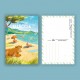 Carte Postale Affiche Corse - "Plage de Saleccia"  /  10x15cm