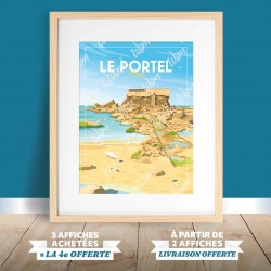 Affiche Le Portel - "Le Fort de l'Heurt"