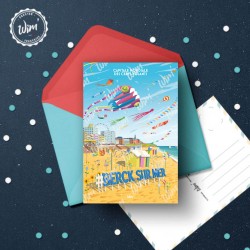 Carte Postale Berck-sur-Mer - "Festival de Cerfs-Volants " /  10x15cm