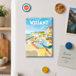Wissant - "Balade sur la digue" Magnet