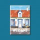 Magnet Wissant - "Balade à Wissant"
