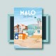 Malo-Les-Bains - "Détente" Magnet
