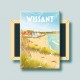 Magnet Wissant - "Plage"