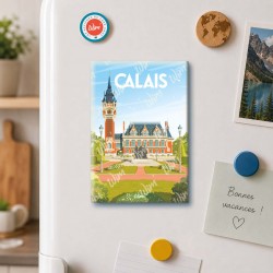 Calais - "Mairie" Magnet