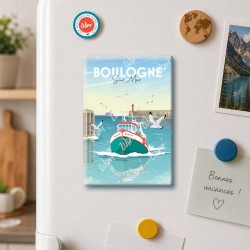 Magnet Boulogne-sur-mer - "Retour de pêche"