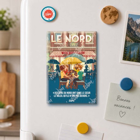 Nord - "C'est le Nord" Magnet