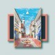 Magnet Le Touquet - "Rue Saint-Jean"