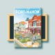 Fort-Mahon - "Casino" Magnet