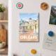 Orléans - "Place du Martroi" Magnet