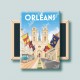 Orléans - "Rue Jeanne d'Arc" Magnet