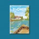 Saint-Omer - "Le Marais Audomarois" Magnet