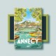 Magnet Annecy - "Promenade au pont des Amours"