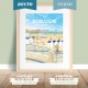 Boulogne-sur-Mer - "La plage" Recto/Verso Poster