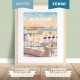 Affiche Boulogne-sur-Mer - "La plage" Recto/Verso