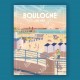 Boulogne-sur-Mer - "La plage" Recto/Verso Poster