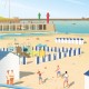 Affiche Boulogne-sur-Mer - "La plage" Recto/Verso
