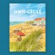 Affiche Sainte-Cécile - Détente à Sainte-Cécile