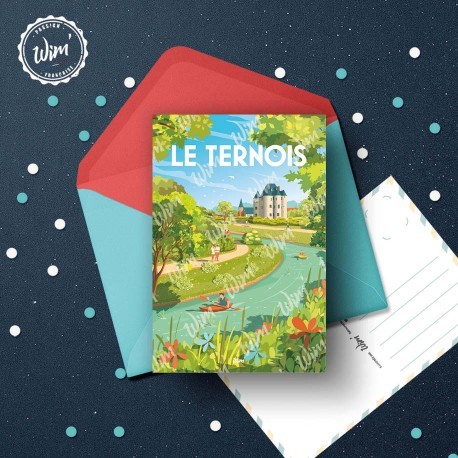 Carte Postale Le Ternois  /  10x15cm