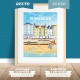Affiche Wimereux - "St Bernard" - Polyptyque 4/5