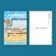 Carte Postale Wimereux - "Grand Hôtel" - Polyptyque 5/5  /  10x15cm