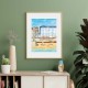 Wimereux - "Grand Hôtel" - Polyptyque 5/5 Poster