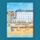 Wimereux - "Grand Hôtel" - Polyptyque 5/5 Poster