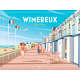 Affiche Wimereux - "La digue" Horizontale