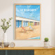 Le Touquet - "Détente à la plage" Poster