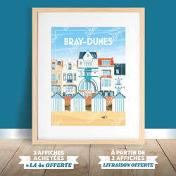 Affiche Bray-Dunes