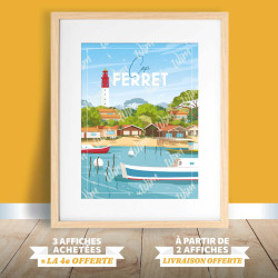Affiche Cap Ferret