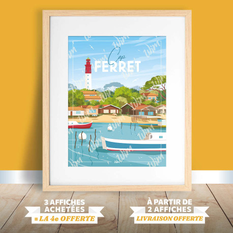 Affiche Cap Ferret