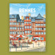 Affiche Rennes - "Détente à Rennes"