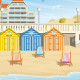 Stella-Plage - "Détente à Stella Plage" Poster