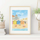 Affiche Stella-Plage - "Détente à Stella Plage"