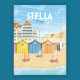 Affiche Stella-Plage - "Détente à Stella Plage"
